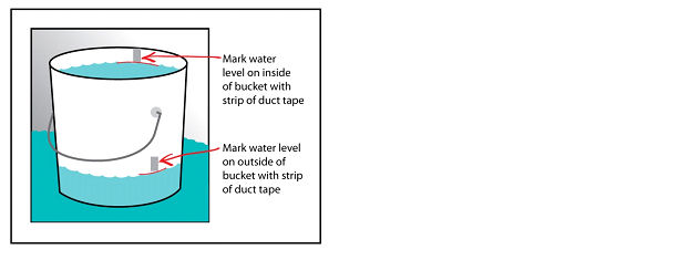 swimming pool leak test